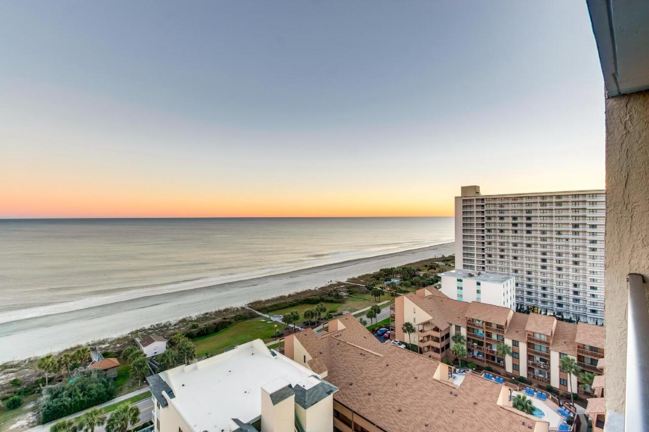 Scenic Views From The Balcony At Ocean Forest Plaza Condos Myrtle Beach Eksteriør bilde
