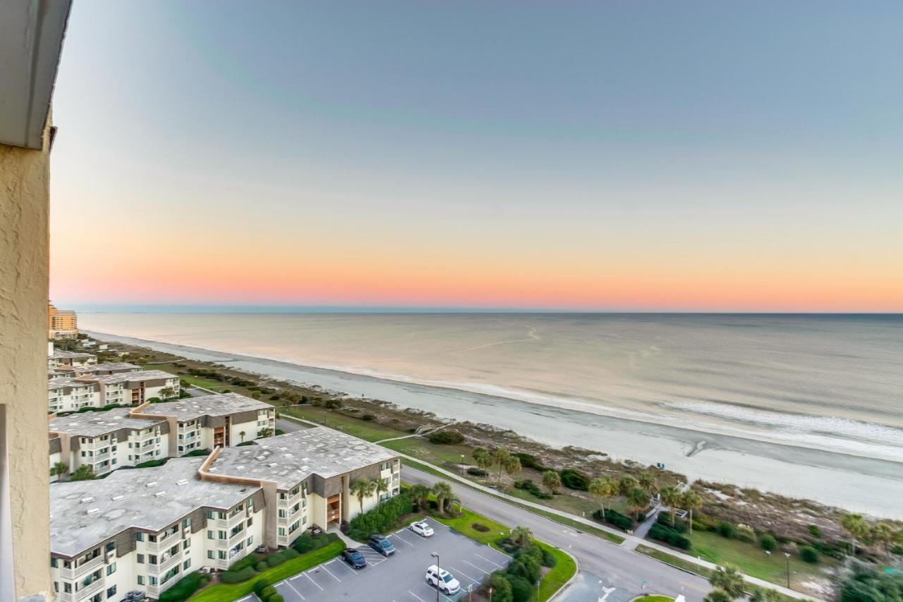 Scenic Views From The Balcony At Ocean Forest Plaza Condos Myrtle Beach Eksteriør bilde